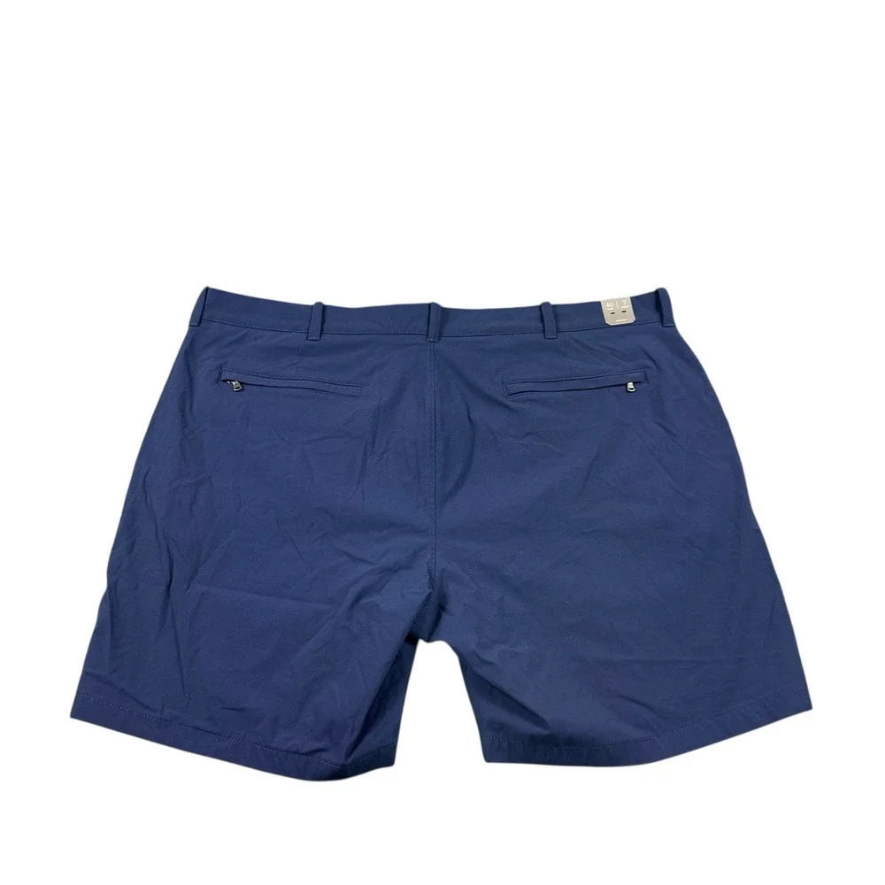 J.CREW Men Blue Stretch Performance Chino Tech Shorts Size 40 7 Inseam H9328 NWT
